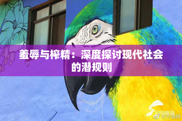 羞辱与榨精：深度探讨现代社会的潜规则