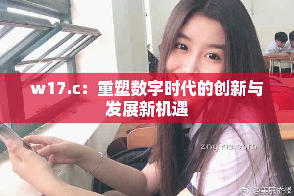 w17.c：重塑数字时代的创新与发展新机遇
