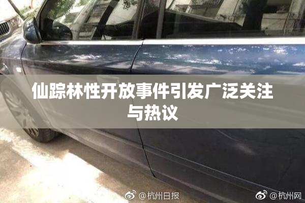 仙踪林性开放事件引发广泛关注与热议