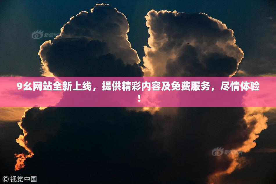 9幺网站全新上线，提供精彩内容及免费服务，尽情体验！