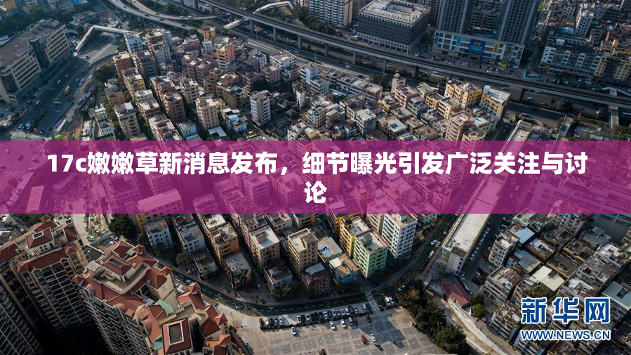 17c嫩嫩草新消息发布，细节曝光引发广泛关注与讨论