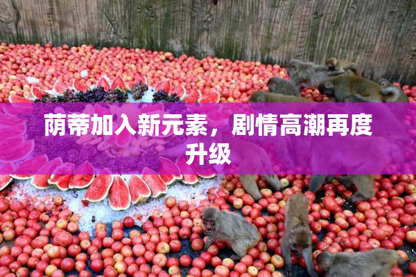 荫蒂加入新元素，剧情高潮再度升级