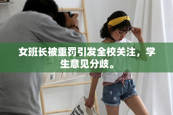 女班长被重罚引发全校关注，学生意见分歧。