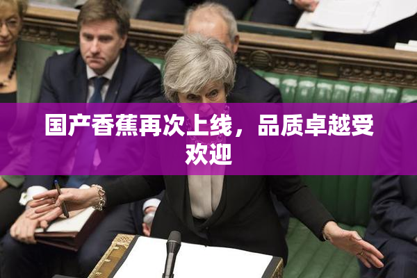 国产香蕉再次上线，品质卓越受欢迎