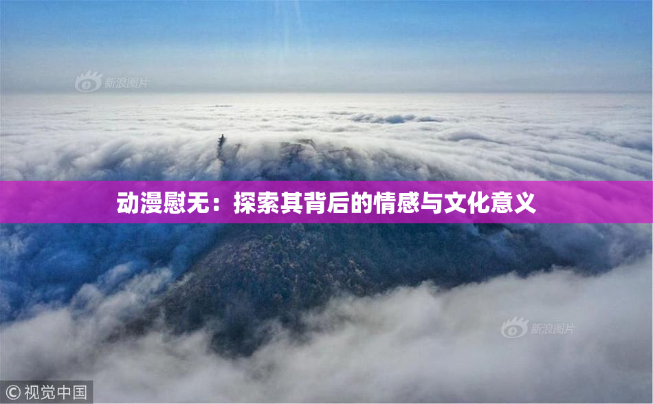 动漫慰无：探索其背后的情感与文化意义