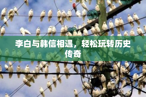 李白与韩信相遇，轻松玩转历史传奇