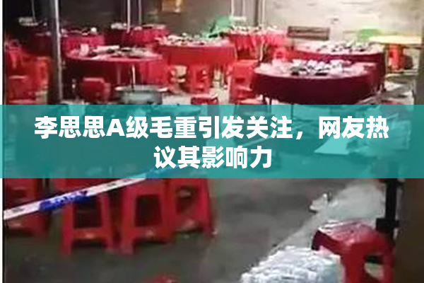 李思思A级毛重引发关注，网友热议其影响力