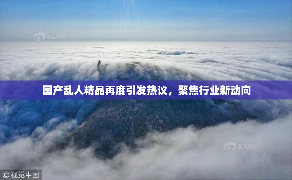 国产乱人精品再度引发热议，聚焦行业新动向