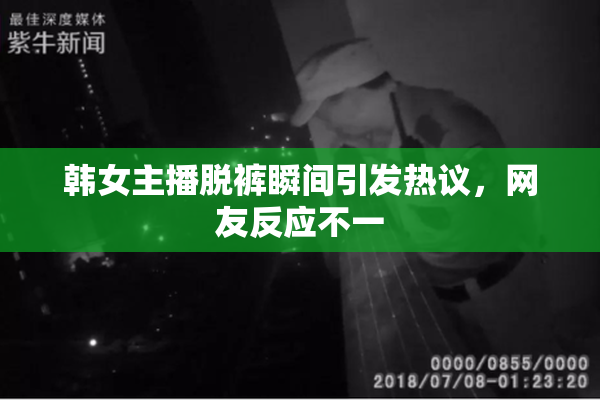 韩女主播脱裤瞬间引发热议，网友反应不一