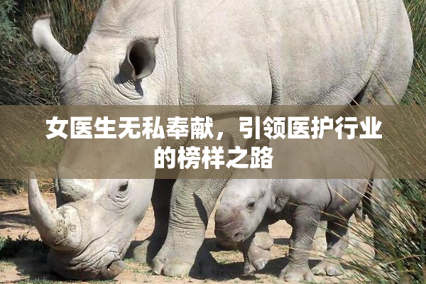 女医生无私奉献，引领医护行业的榜样之路