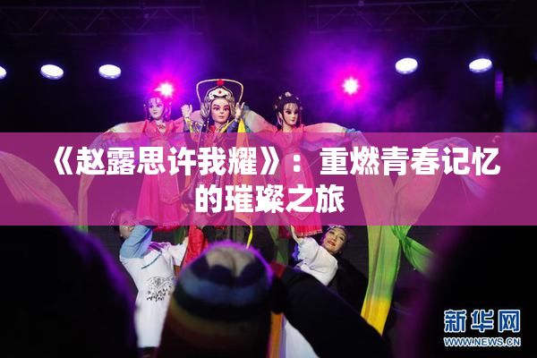 《赵露思许我耀》：重燃青春记忆的璀璨之旅