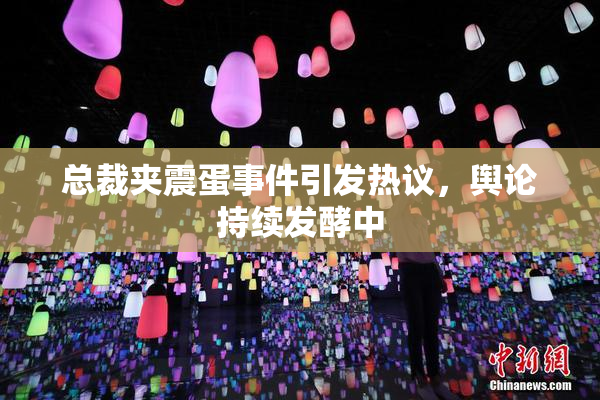 总裁夹震蛋事件引发热议，舆论持续发酵中