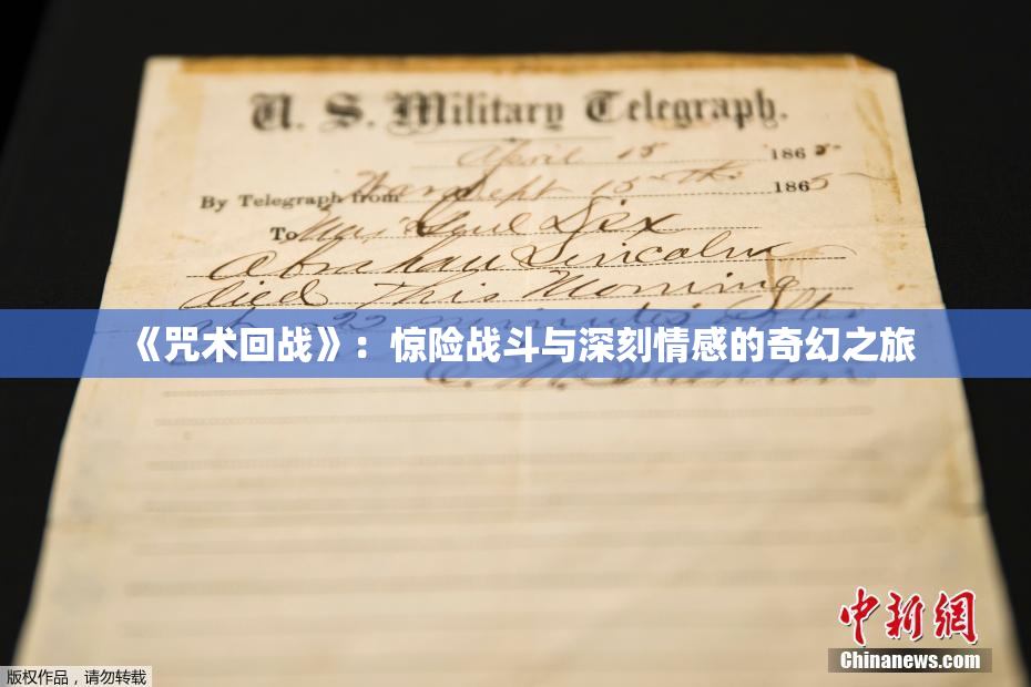 《咒术回战》：惊险战斗与深刻情感的奇幻之旅