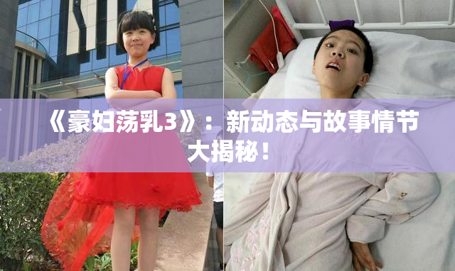 《豪妇荡乳3》：新动态与故事情节大揭秘！