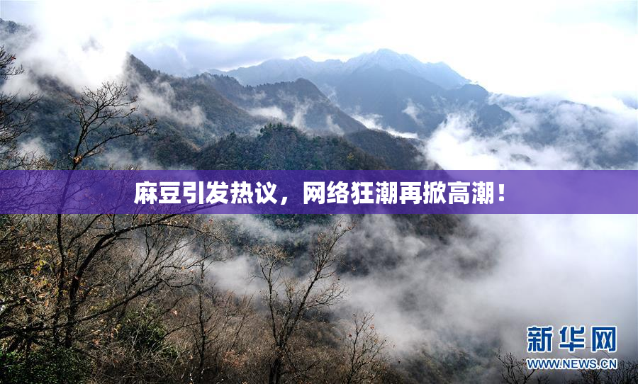 麻豆引发热议，网络狂潮再掀高潮！