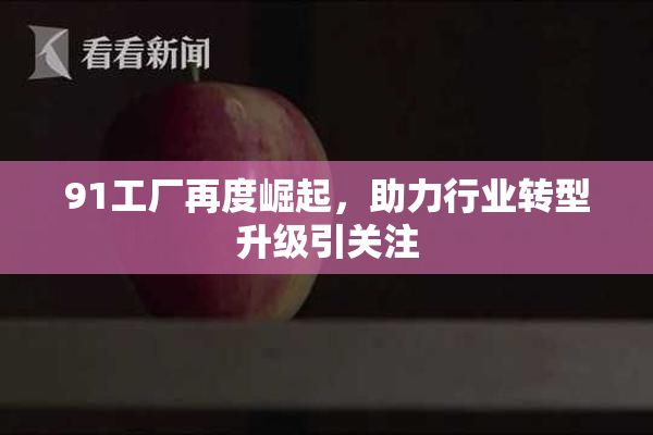 91工厂再度崛起，助力行业转型升级引关注