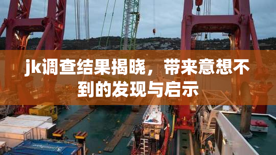 jk调查结果揭晓，带来意想不到的发现与启示