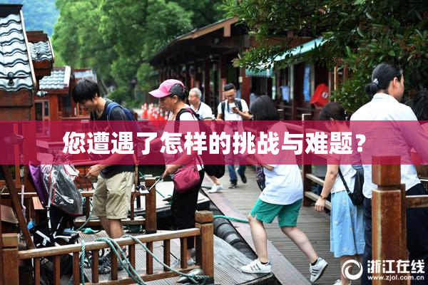 您遭遇了怎样的挑战与难题？