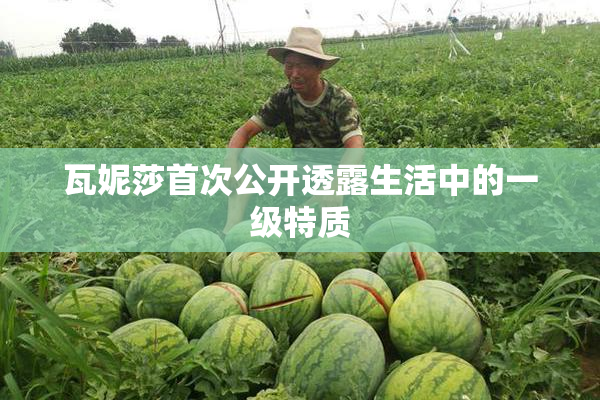 瓦妮莎首次公开透露生活中的一级特质