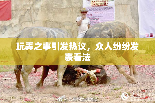 玩弄之事引发热议，众人纷纷发表看法