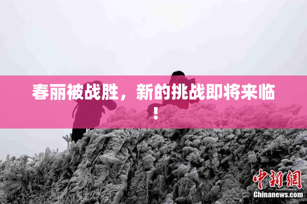 春丽被战胜，新的挑战即将来临！
