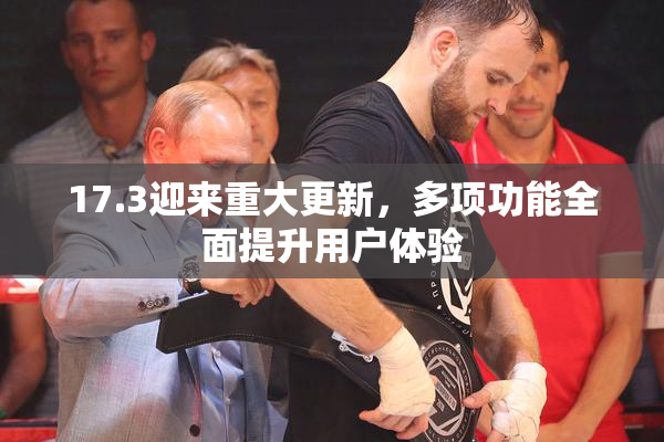 17.3迎来重大更新，多项功能全面提升用户体验