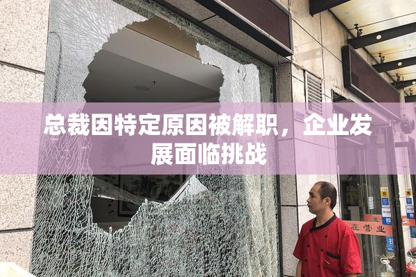 总裁因特定原因被解职，企业发展面临挑战