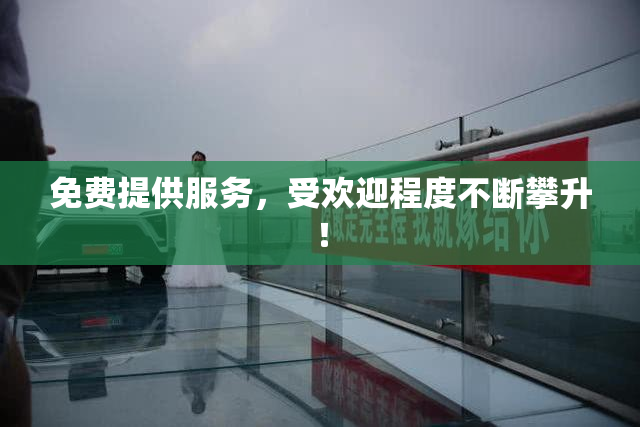 免费提供服务，受欢迎程度不断攀升！