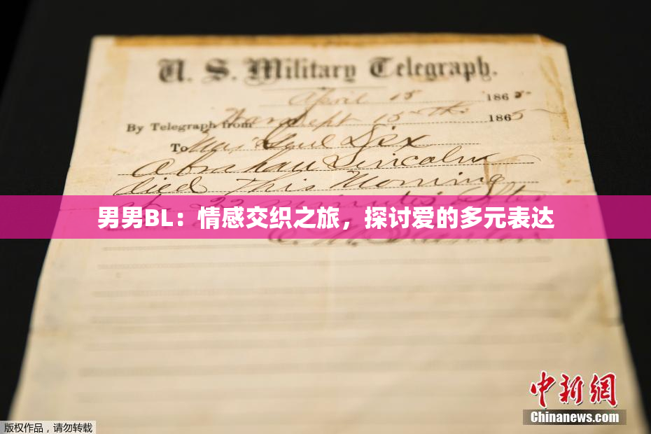男男BL：情感交织之旅，探讨爱的多元表达