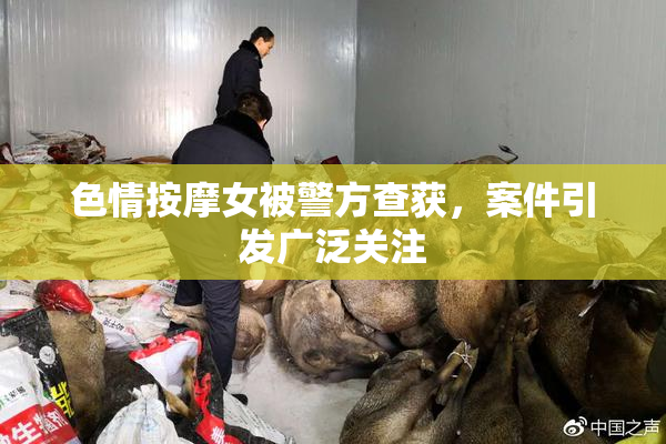 色情按摩女被警方查获，案件引发广泛关注
