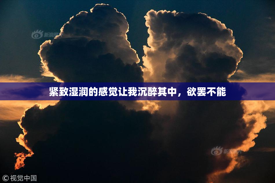 紧致湿润的感觉让我沉醉其中，欲罢不能