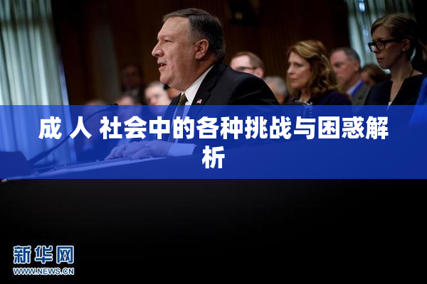 成 人 社会中的各种挑战与困惑解析