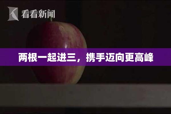 两根一起进三，携手迈向更高峰
