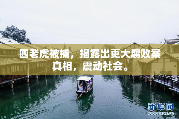 四老虎被捕，揭露出更大腐败案真相，震动社会。