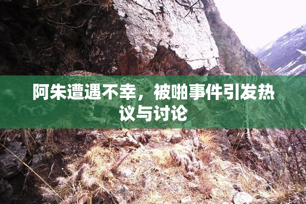 阿朱遭遇不幸，被啪事件引发热议与讨论