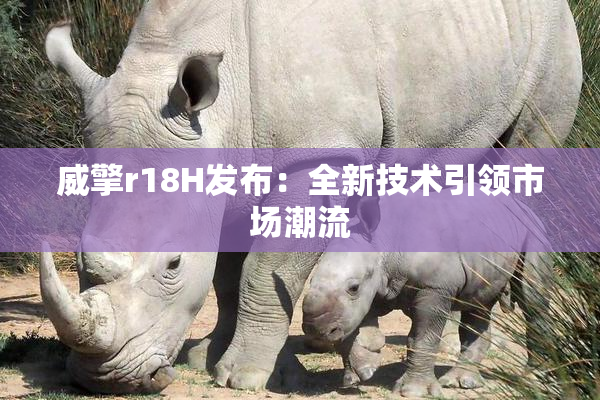 威擎r18H发布：全新技术引领市场潮流