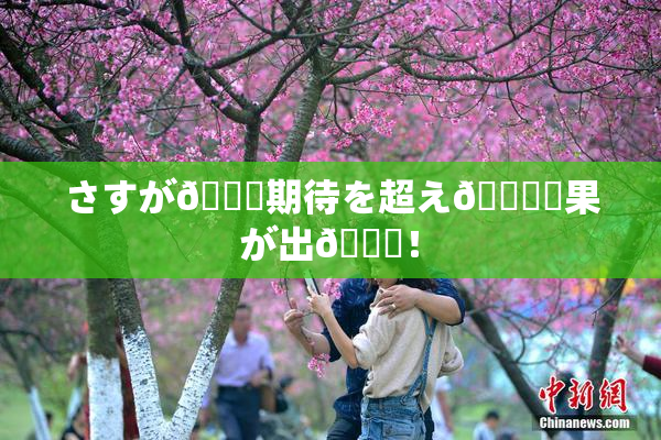 さすが🎆期待を超え🌃結果が出👅！