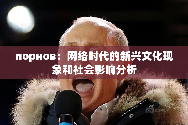 порнов：网络时代的新兴文化现象和社会影响分析