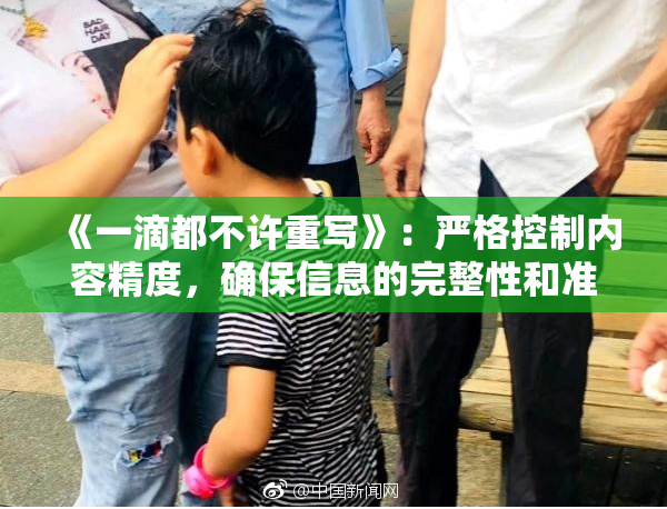 《一滴都不许重写》：严格控制内容精度，确保信息的完整性和准确性。