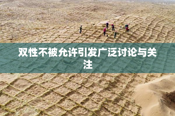 双性不被允许引发广泛讨论与关注