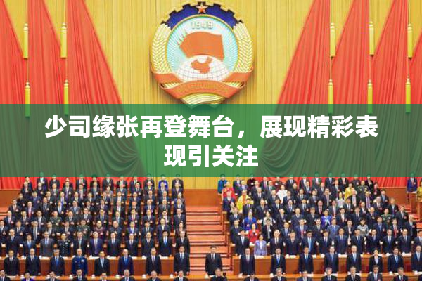 少司缘张再登舞台，展现精彩表现引关注