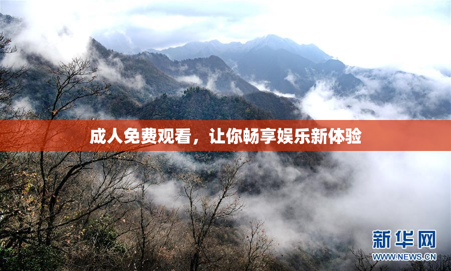 成人免费观看，让你畅享娱乐新体验