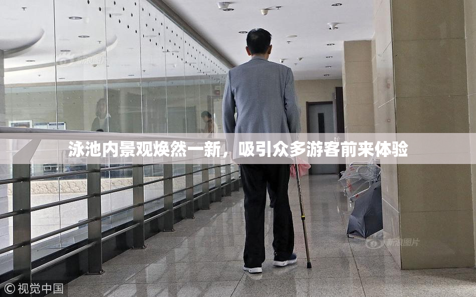 泳池内景观焕然一新，吸引众多游客前来体验