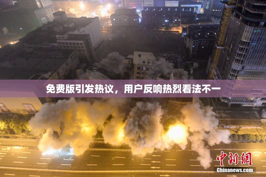 免费版引发热议，用户反响热烈看法不一