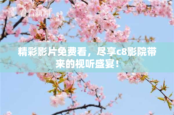 精彩影片免费看，尽享c8影院带来的视听盛宴！