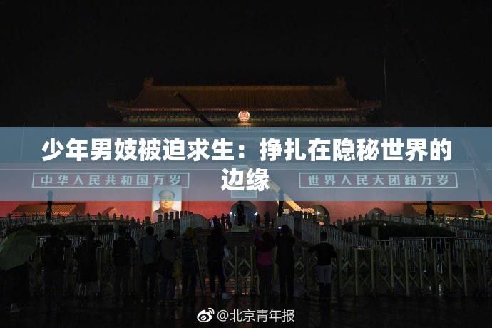 少年男妓被迫求生：挣扎在隐秘世界的边缘