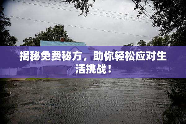 揭秘免费秘方，助你轻松应对生活挑战！