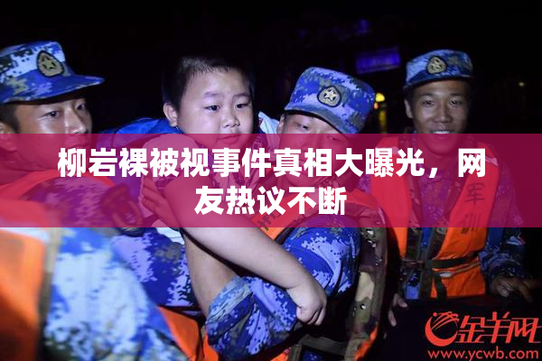 柳岩裸被视事件真相大曝光，网友热议不断