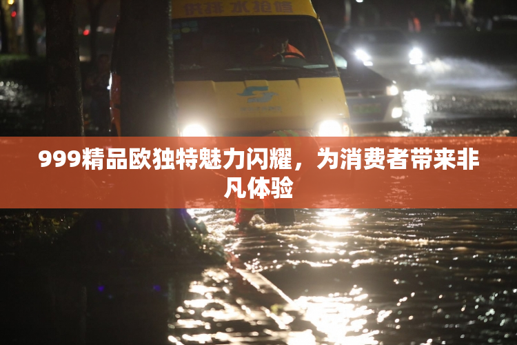 999精品欧独特魅力闪耀，为消费者带来非凡体验