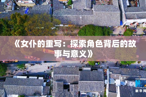 《女仆的重写：探索角色背后的故事与意义》